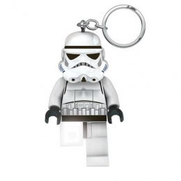 Kulcstartó, LED világítással, LEGO "Star Wars Stormtrooper"