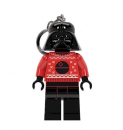 Kulcstartó, LED világítással, LEGO "Star Wars Darth Vader Sweater"